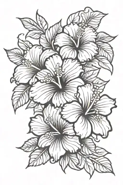 Hibiscus Flower Bouquet