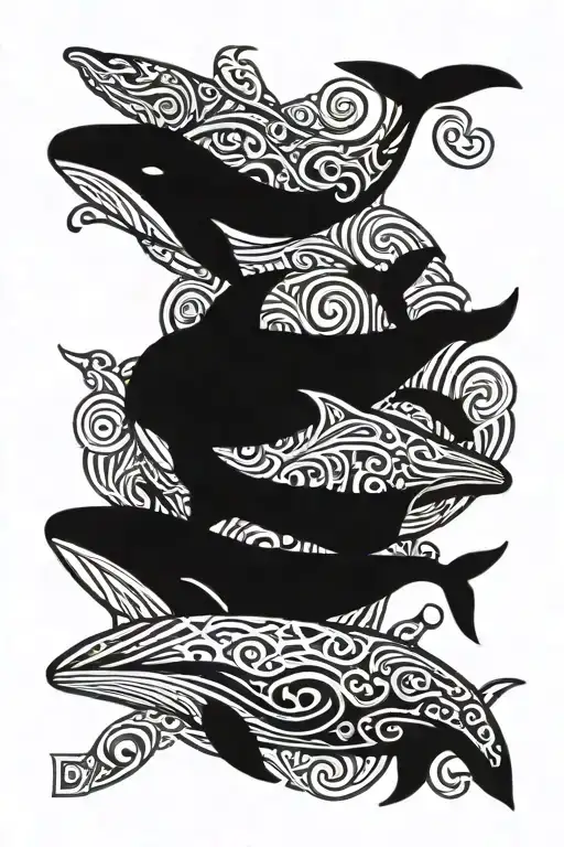 Whale Swimming