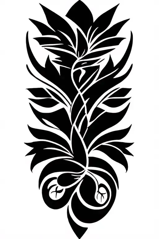 Hawaiian Tribal Design