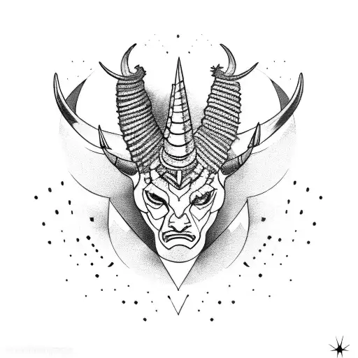 Born With Horns In A Dark Matter