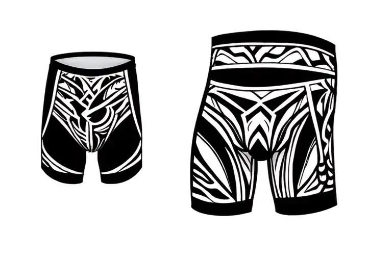 Underwear Standing