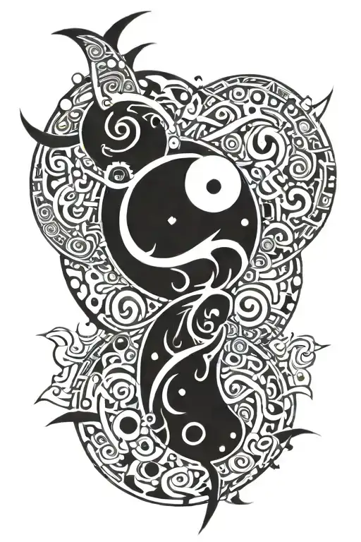 Neurotribal Moon Surrounded