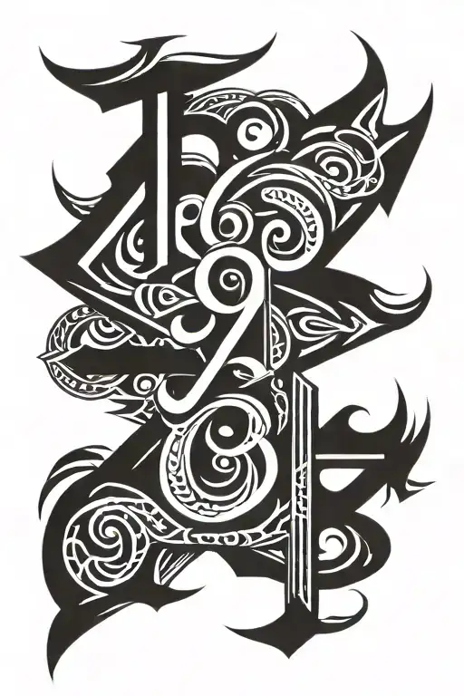 Htnb Lettering With R