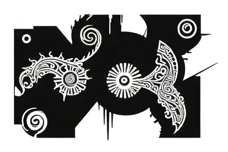 Scar Coverup Tattoo With Semicolon Incorporated