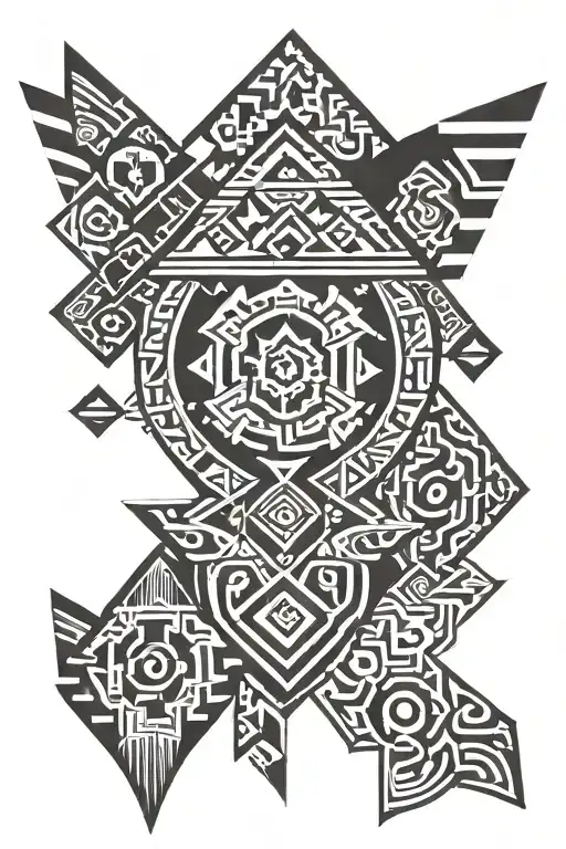 Aztec Tribal Patterns