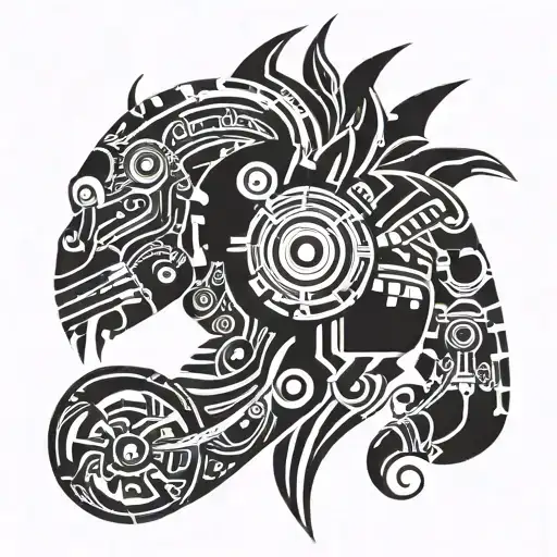 Robotic Tribal Patterns