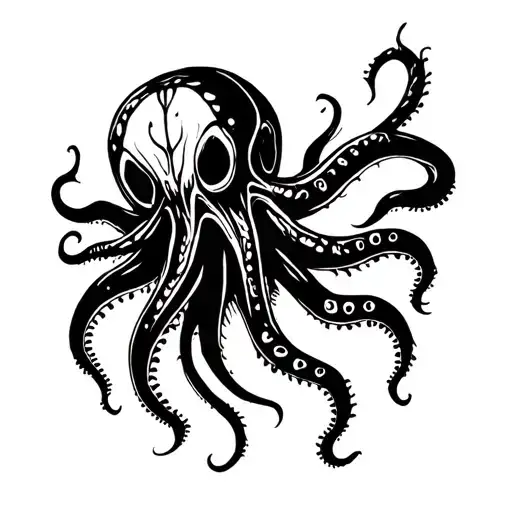 Cthullu Stincorporating Elements Representing