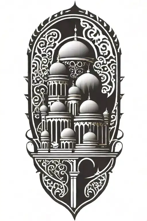 Mosque Architecture Armband