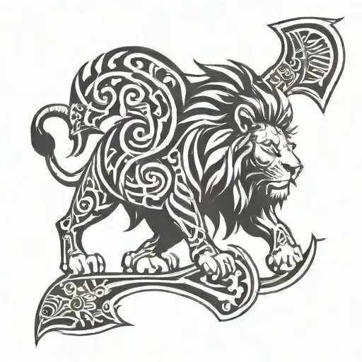 The Lion And The Axe