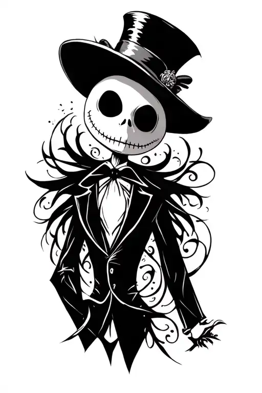 Mad Hatter Jack Skellington