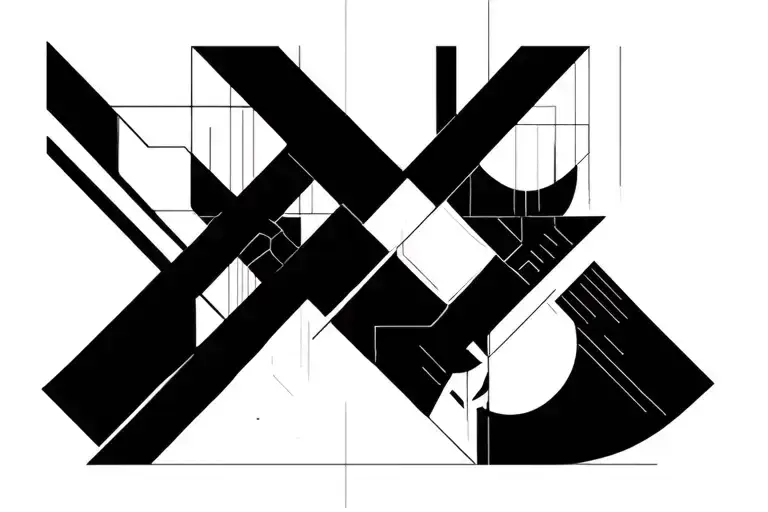Sharp Lines Geometrical Desing