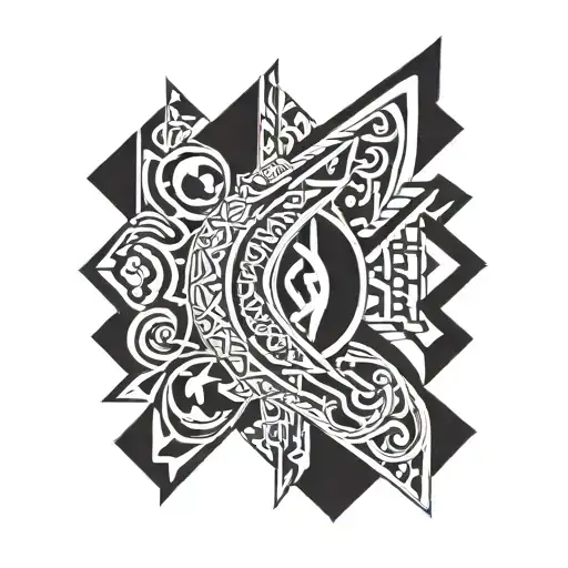 Pattern Sleeve From Fingers To Neck