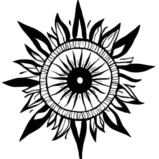 Susan's Sun With A Super Beautiful Design For The Front Of The Shoulder