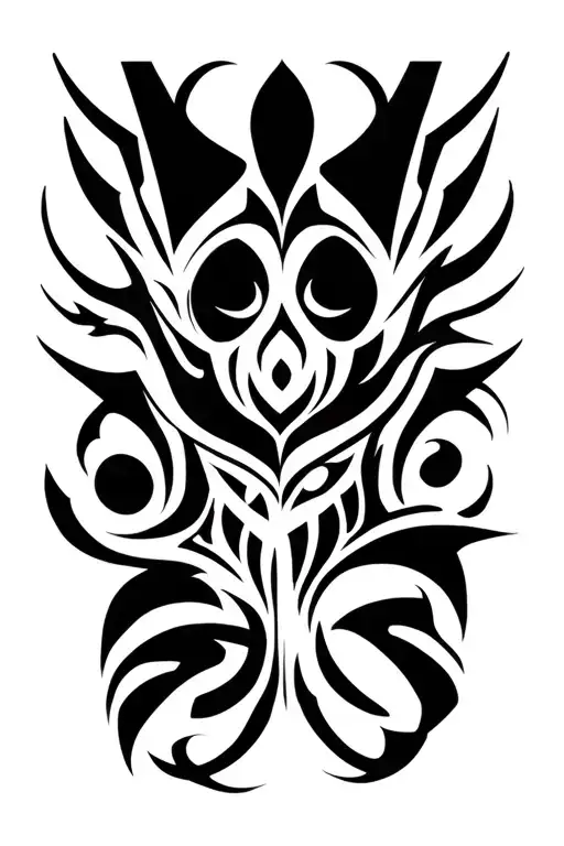 Tribal Cover Up Unterarm