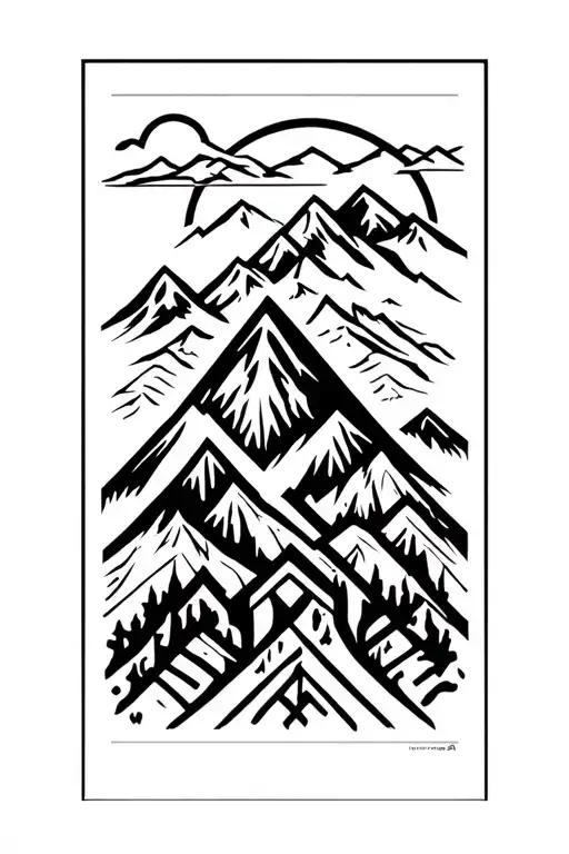 Colorado Mountains In The Background