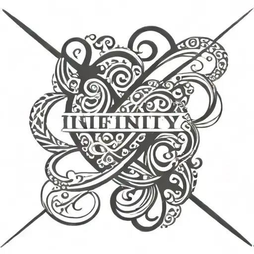 Infinity Tatto With Mom Dad And Name