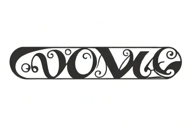 Patterned Arm Band With The Name Naima Incorporated In It In Calligraphy