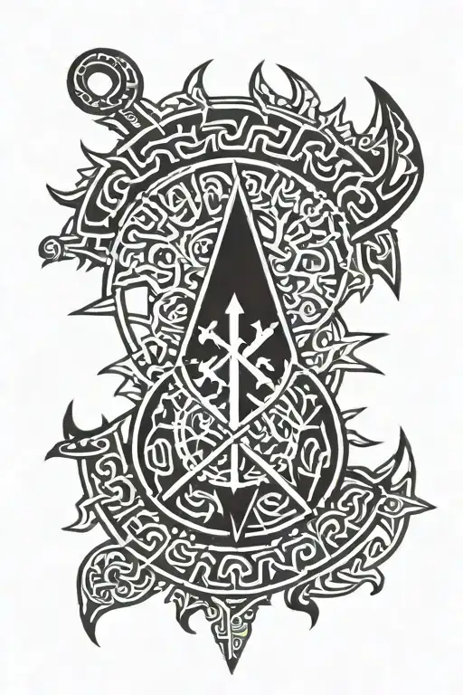 Vegvisir Viking Symbols