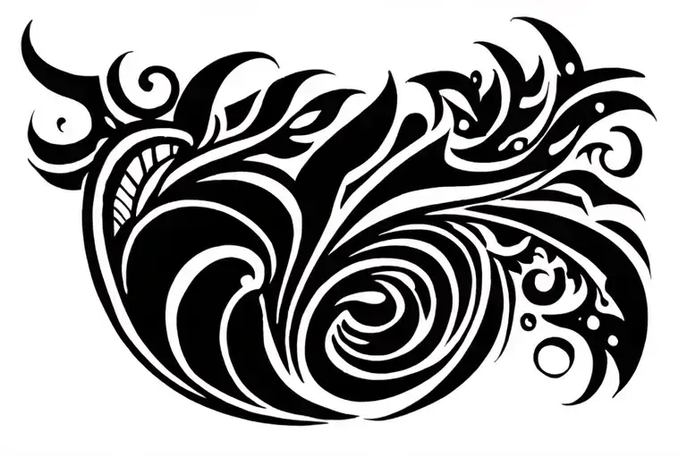 Back Tattoo For Momerial