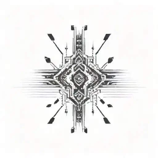 Cyberpunk Style Spine