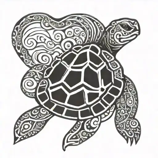 Turtle With Cancer Band