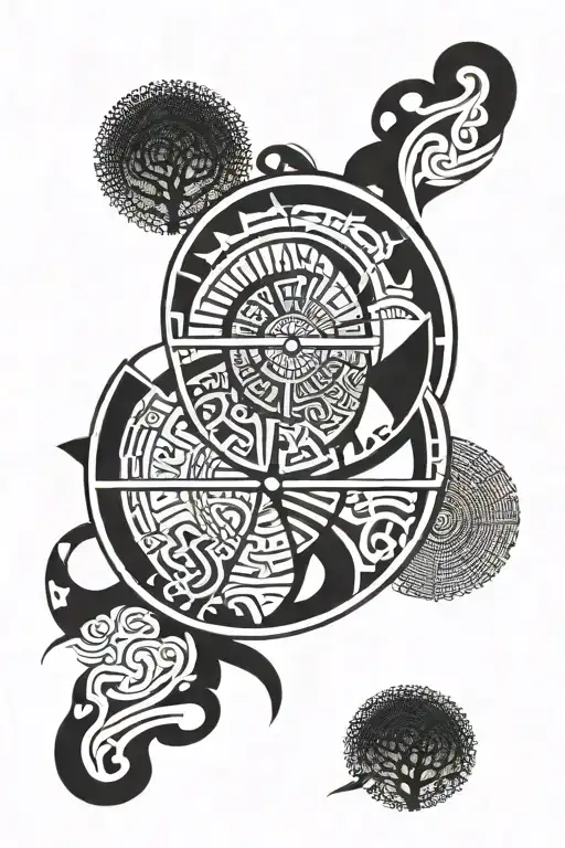 A Long Window In The Shape Of A Hemisphere