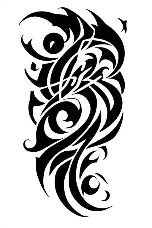 Forbes Familty Crest Gothic Tribal