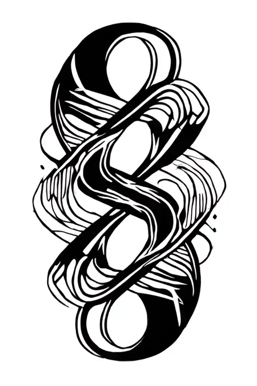 Infinity And Zero Together Representing