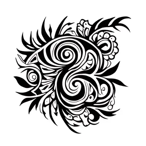 Family Is All Maori Dessign Forearm