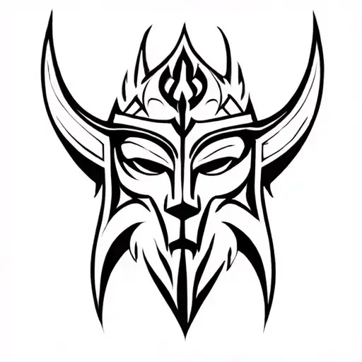 The Mask Of The Viking Runes