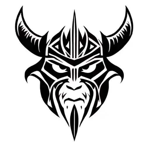 Mask Of The Viking Profet