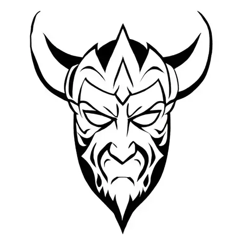 Mask Of The Viking Profet