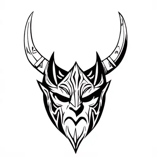 Mask Of The Viking Profet