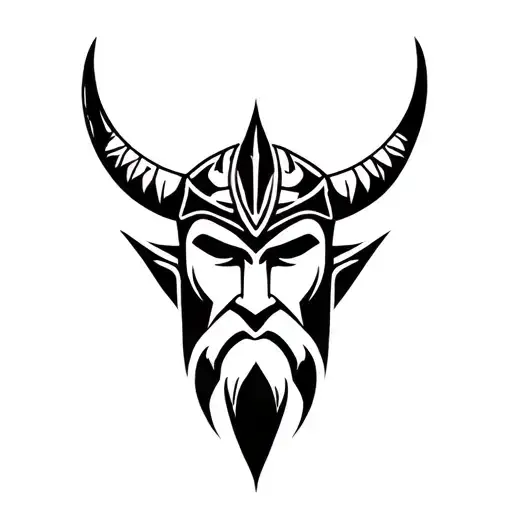 Viking God Mask