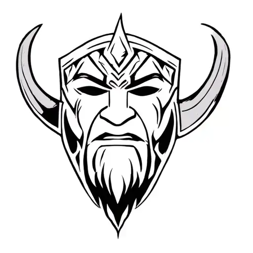 The Mask Of The Viking Profet