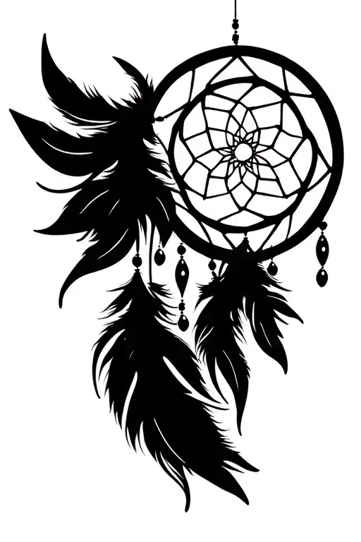 Dream Catcher With Jems Around