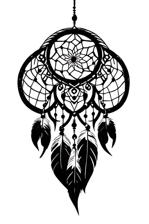 Dream Catcher With Jems Around
