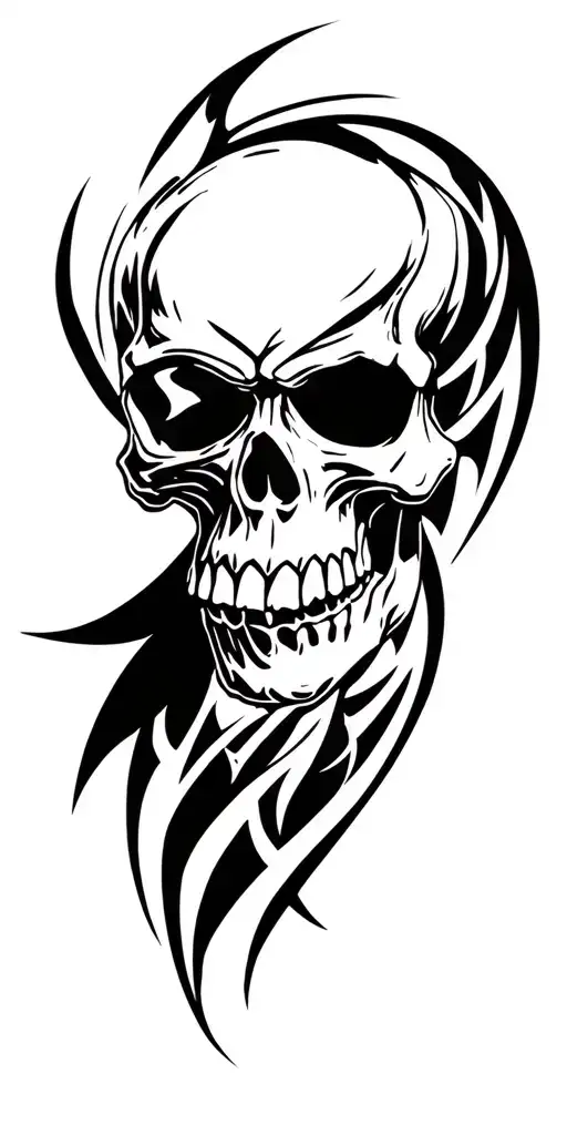 Harley Skull Tri 5
