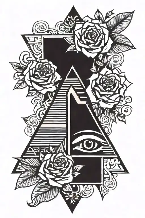 Pyramid Eye Roses