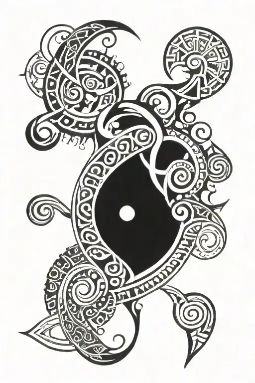 Sleeve Tribal Symbols Inspired By Life