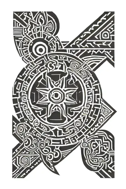 Masculine Sleeve Tribal