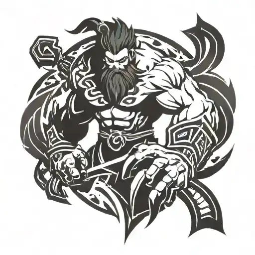 Udyr League Of Legends Concept