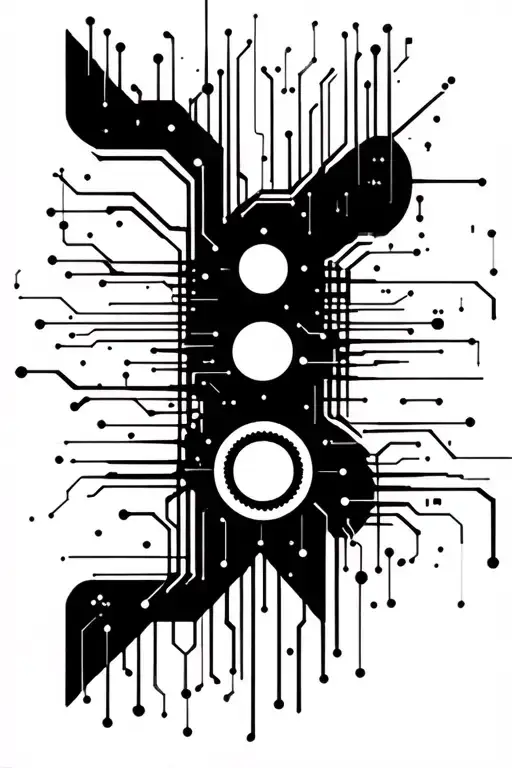 Binary Code With Computer Circuits