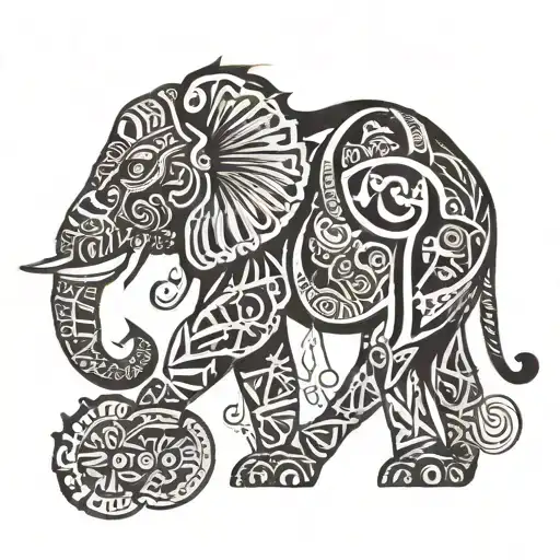 Elephant Lion Mix
