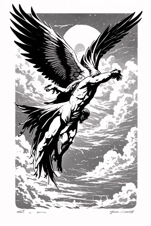 Icarus Falling From Sky