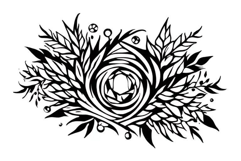 Discreet Between Foliage And Animal Paste Or Fine Line Everything In The Elegant As A Jewel