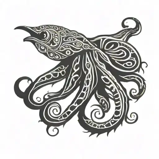 A Cuttlefish Inspired By Cthulhu