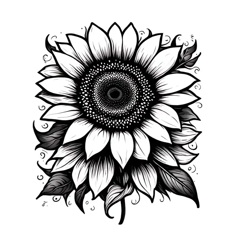 Sunflower With Filipino Star