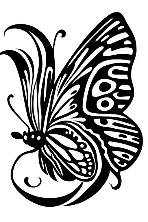 Butterfly Resting