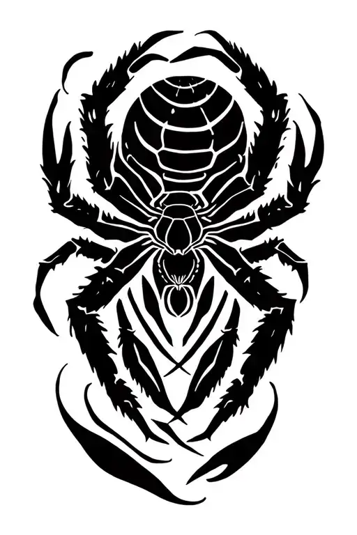 Spider On The Forearm